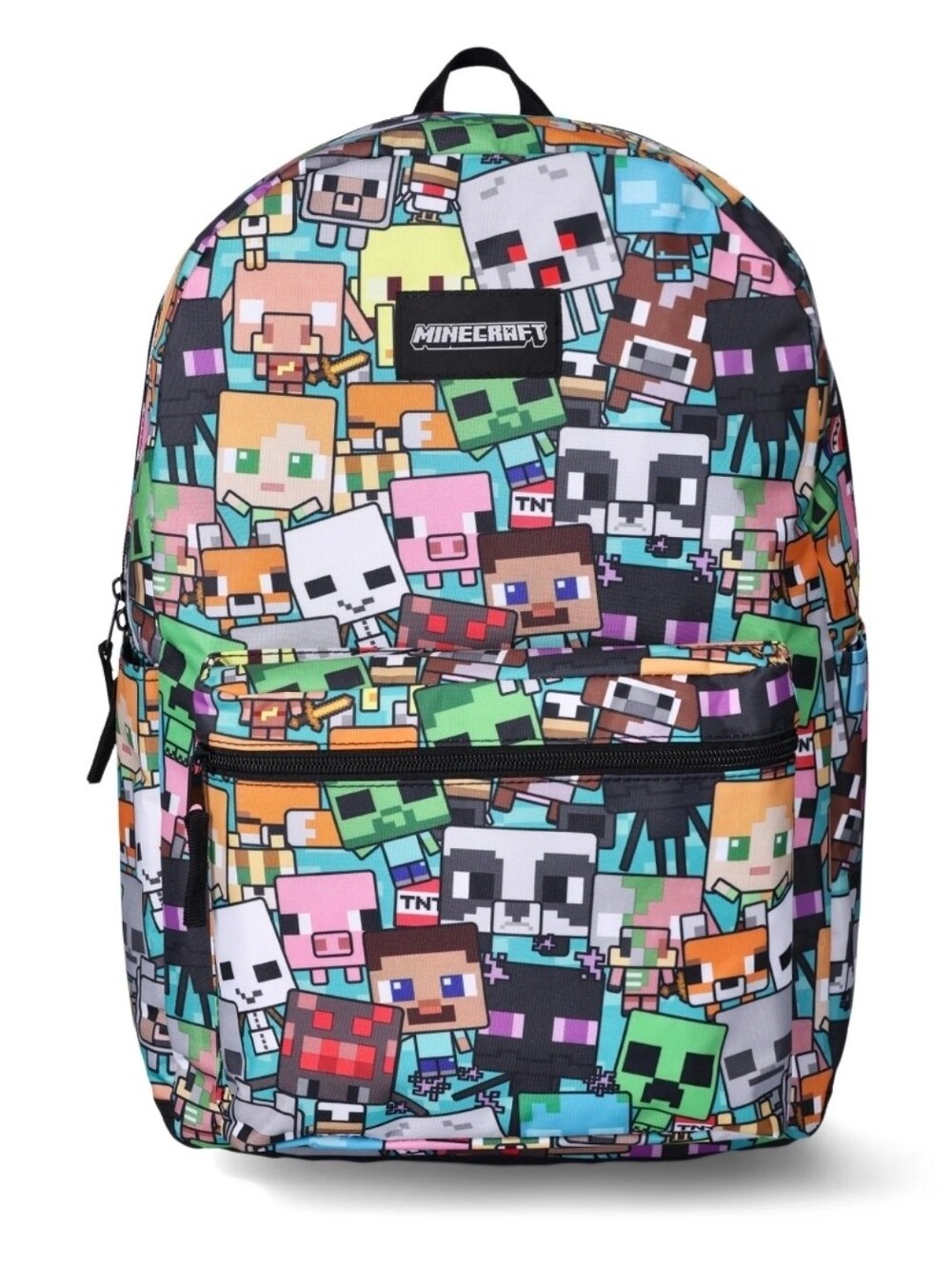 Minecraft Creeper 17" Laptop Backpack Multi-Color